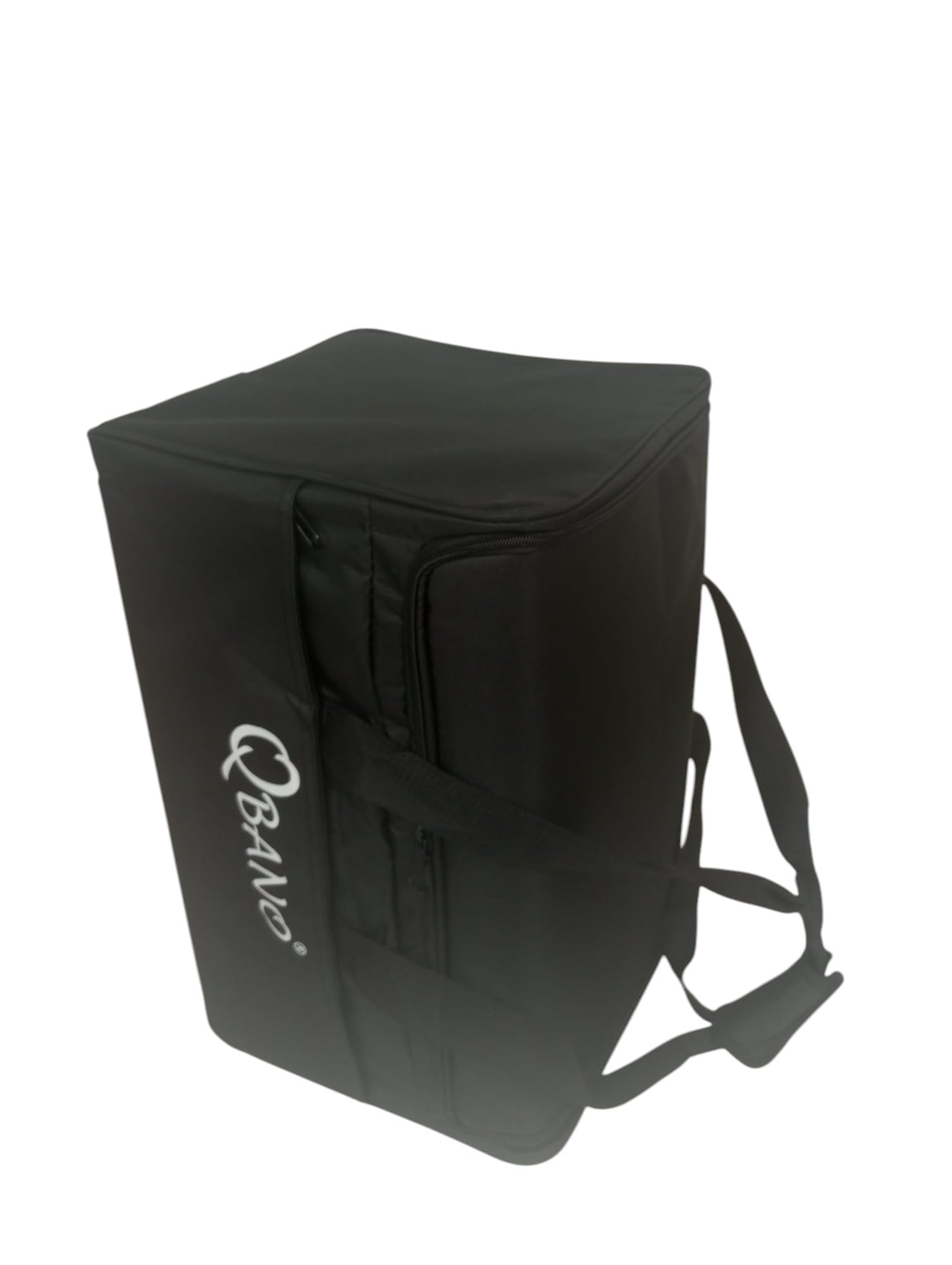 Qbano Funda de cajón Flamenco Acolchada, Color Negro