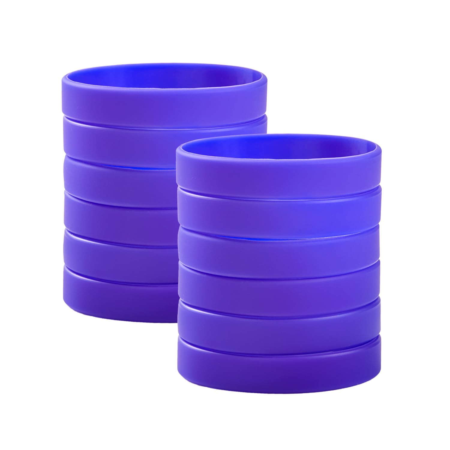 BRANDWINLITE Wholesale Blank Color Silicone Bracelets Silicone Wristbands Rubber bracelets for Party Favors,Events,Sports,Funny,Classroom playing,Training,Office Uses and for Teens,Men & Womens โ image 1