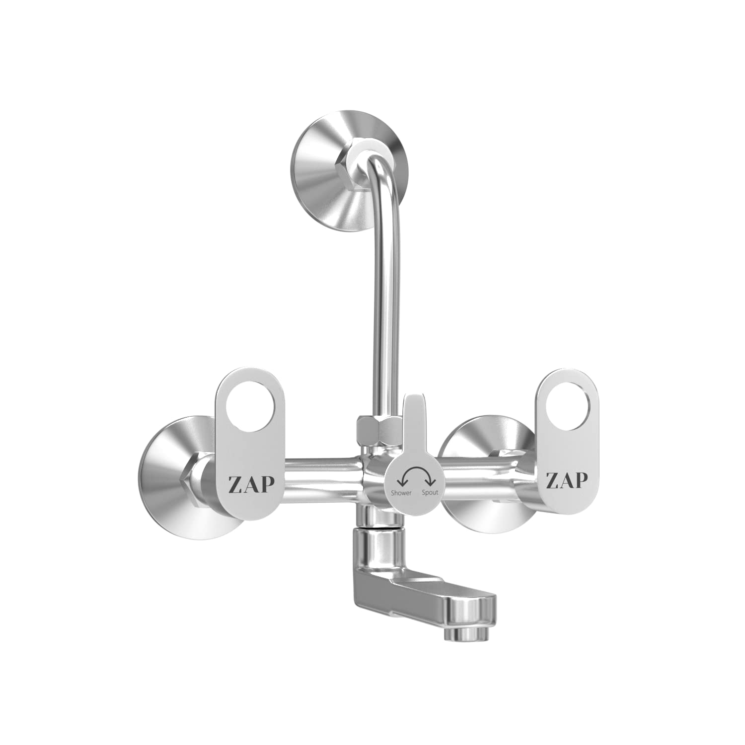 Zap GEO WALL Mixer 2 in1 With provision of Overhead shower and 360" Swivel Bend, Hot and Cold water Knob, (B0BSV6C118) Amazon Price History, Amazon Price Tracker