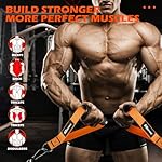 HOXWC Cable Handles Gym Equipment, Heavy Duty Resistance Band Handles, Replacement Exercise Handles for Cable Machine, Pulley System, Strength Trainer, Pull Down Workout, Home Gym Cable Attachments - Image 5