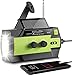 Radio z korbą awaryjną, 4000 mAh-solarne korba ręczna przenośne radio AM/FM z latarką 1 W i czujnikiem ruchu, ładowarka do telefonu komórkowego, alarm SOS do domu i na zewnątrz