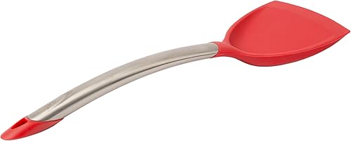 Miniatura 3 de Cuisipro Wok Turner de silicona, 12.5 pulgadas, rojo