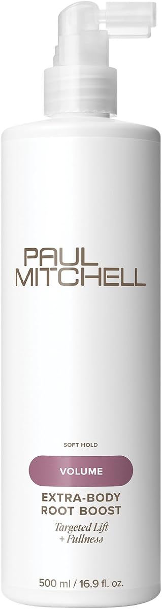 Paul Mitchell Extra-Body Root Boost Volumizing Spray, Targeted Lift, Adds Fullness, For Fine Hair