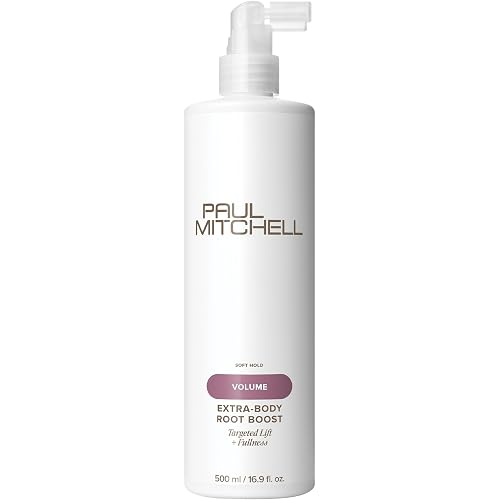 Paul Mitchell Extra-Body Root Boost Volumizing Spray, Targeted Lift, Adds Fullness, For Fine Hair