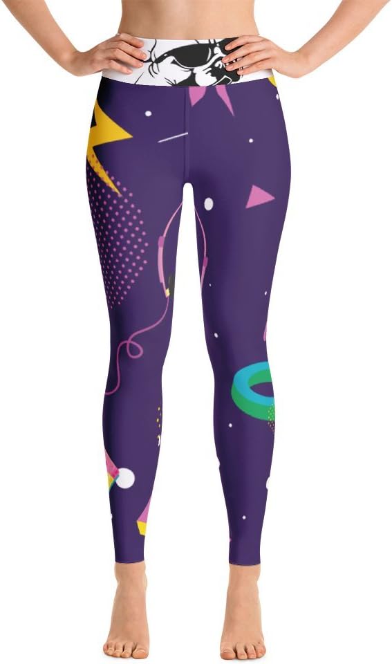 Yogi Yoga Pants: Purple 80