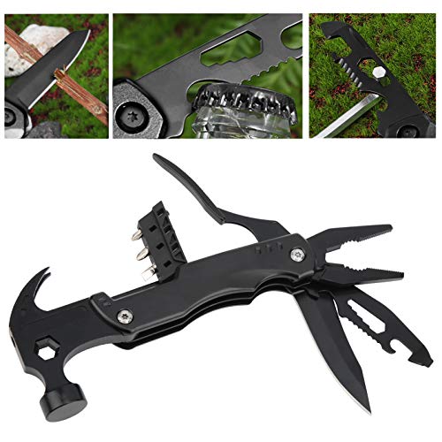 Martelo de garra multifuncional dobrável, multiferramentas, profissional, portátil, kit de ferrament