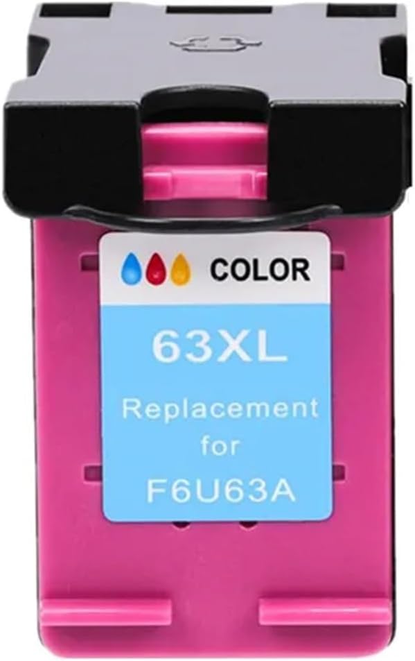 63 63XL Remanufactured Ink Filter Element for Printer 1110 1112 2130 2131 2132 2133 2134 3630(1 Black 1 Color)