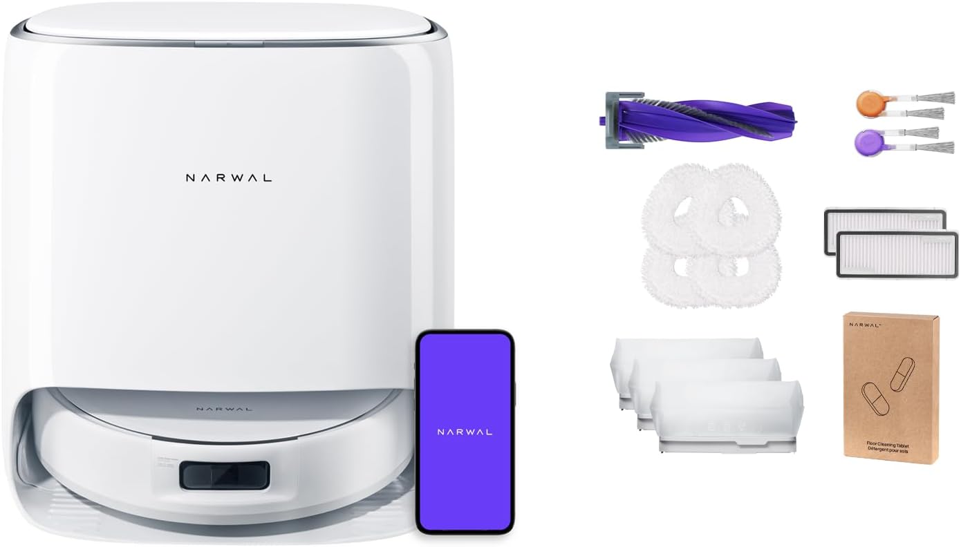 NARWAL Freo Pro Robot Vacuum and Mop Accessories Pack