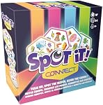 Spot It! - Connect (Bilingual French/English Version) - A Game by Asmodee | Ages 8+ - 2 to 8 Players - < 15 Minute Playtime - Board Games - Strategy/Family Game