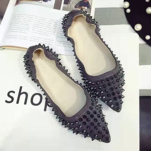 Yhsheen 1 Yard Sew Stitch On Spike Stud Rivet Flat-Back Punk Rock Trim Ribbon Mesh Bead Craft (Black) #TOP4