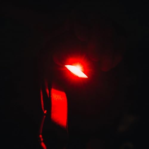 Miniatura 3 de Elgin Thunder-Scout - Faro frontal resistente y superbrillante de 200 lúmenes, IP66, resistente a la intemperie, 4 modos de luz con luz roja,