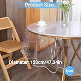 Zoom IMG-1 orixo tovaglia rotonda trasparente diametro Zoom IMG-1 orixo tovaglia rotonda trasparente diametro
