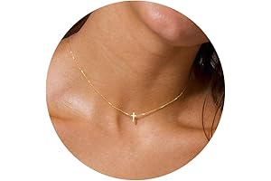 Cross Necklace for Women Dainty Gold Jewelry Gifts