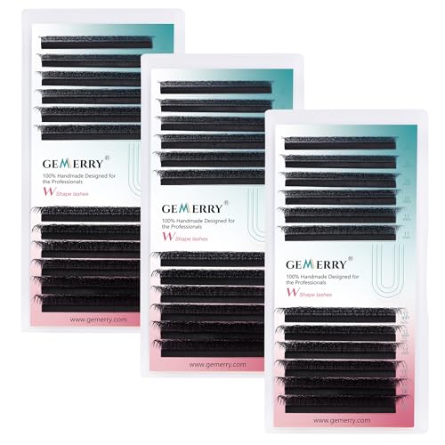 Extension cils 4D prefait volume russe longueur mix 8-14mm bouquet cils W