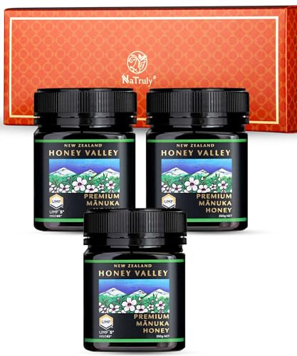 マヌカハニー ギフト HONEY VALLEY プレミアム マヌカハニー UMF5+ MGO83+ 250g 3個入り はちみつギフトセット ハニーバレー 正規品