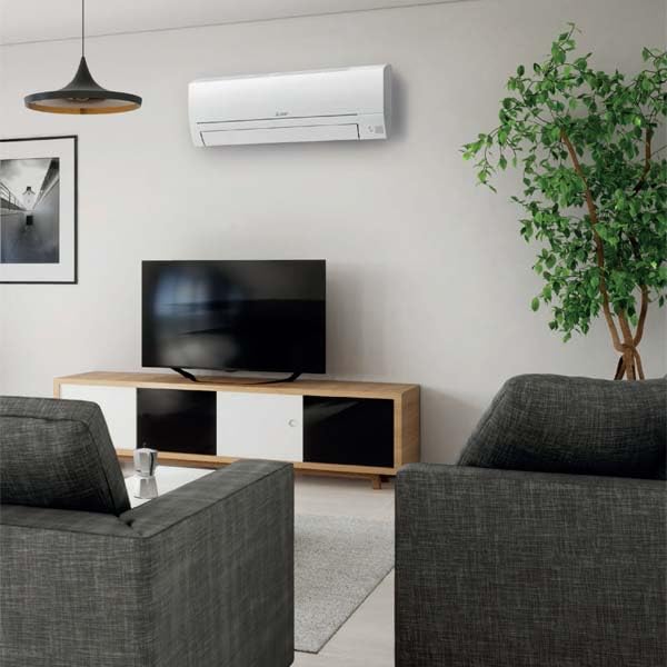 Climatizzatore Dual Split 12000 + 9000 Btu, Inverter, Classe A++/A+ MSZ-HR25 + HR35VF + MXZ-2HA50VF