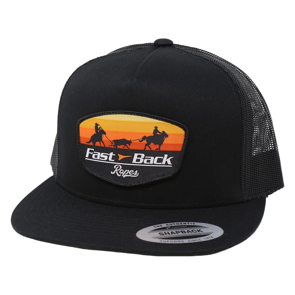 Red Dirt Hat Company Fast Back Ropes Adjustable Snapback Hat