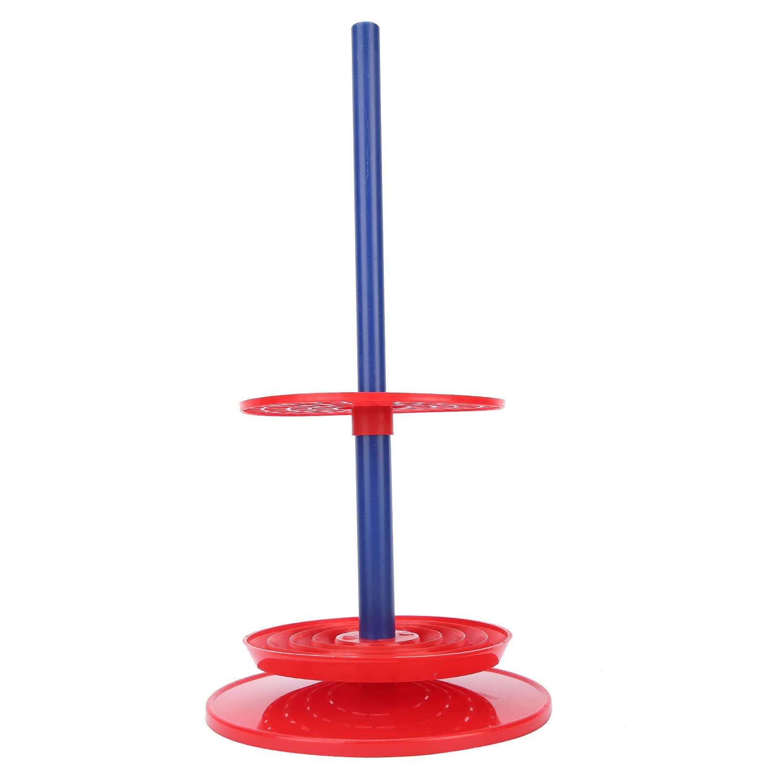 Soporte para Pipetas de 98 Orificios de Gran Capacidad, Accesorio de Laboratorio Rojo para Diferentes Tamaños de Pipetas con 2 Tubos, 1 Soporte y 2 Tapas