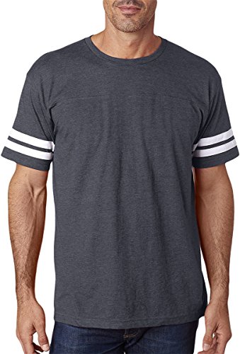 LAT Adult Unisex Fine Jersey Crew Neck Short Sleeve Football Tee 6937 product thumbnail 16