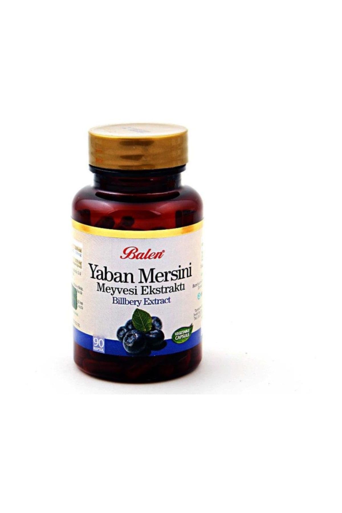 Balen Yaban Mersini Mey. Ekst. Kapsül Bilberi 400 Mg 90 Kapsül