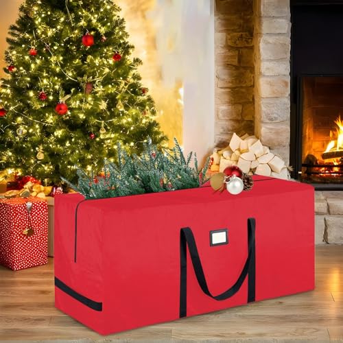 Sac de transport pour sapin de Noël robuste à poignées renforcées - 4