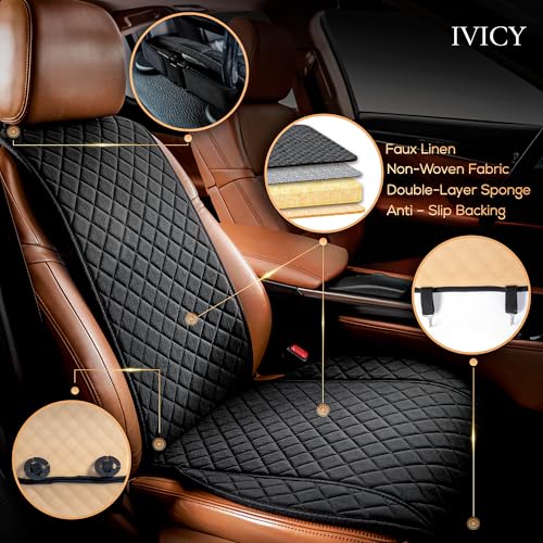 IVICY Faux Linen Front Cover
