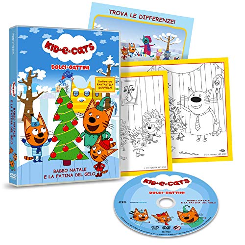 Kid-E-Cats – Dolci Gattini - Babbo Natale E La Fatina Del Gelo (Dvd Con Sorpresa) ( Dvd)