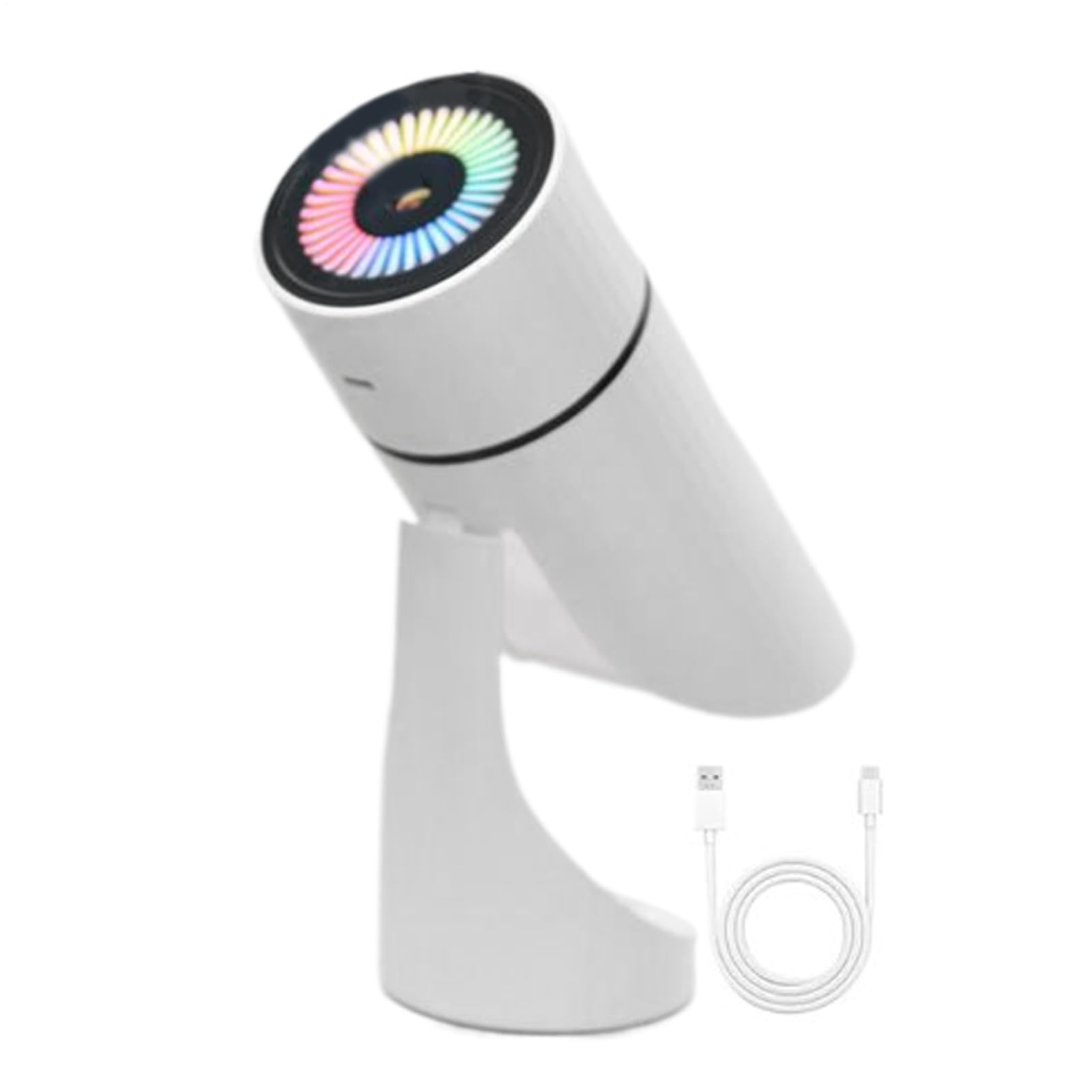 Umidificatori Silenziosi Per Camera Da Diffusore di Ricaricabile e | Umidificatore a Portatile per Cani Per Casa Bambini Cameretta Scrivania Piante Animali Domestici Viaggio