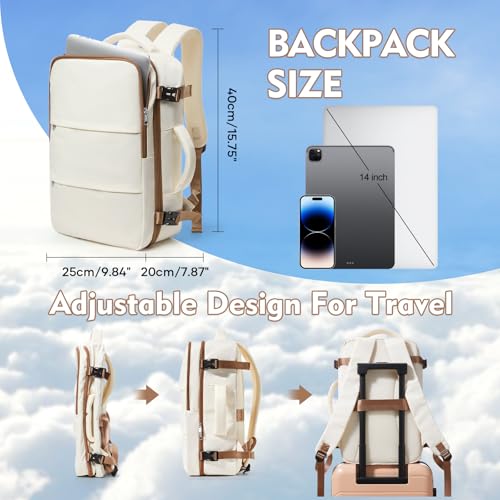 Image of suradar Travel Backpack Carry On Backpack Flight Approved