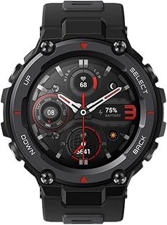 PERONN Global Version GPS Outdoor Smart Watch Waterproof 18 Days Battery Life 390mAh Smart Watch Compatible(Trex-pro,Desert Grey)