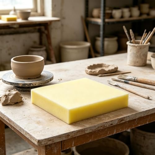 Esponjas de ceramica absorbentes cuadradas para moldear arcilla 3