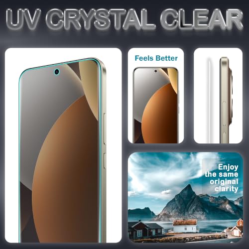 Image of FIRST MART Matte UV Tempered Glass for Redmi Note 15 Pro Plus | Anti-Glare Curved Screen Protector, 9H Scratch Resistant, Fingerprint Compatible, Case-Friendly | Pack of 1