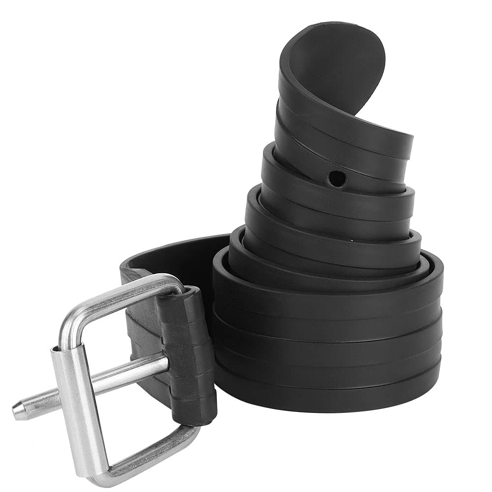 Keep Diving Cintura di peso regolabile in gomma con fibbia per apnea/Tech Dive Webbing (WB-932)