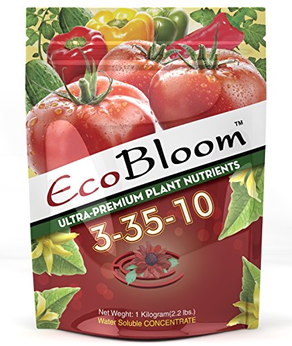 EcoBloom 3-35-10 - Premium Plant Food for High Yield Flowering - 1kg (2.2 lbs) EcoBloom 3-35-10 - Premium Plant Food for High Yield Flowering - 1kg (2.2 lbs)