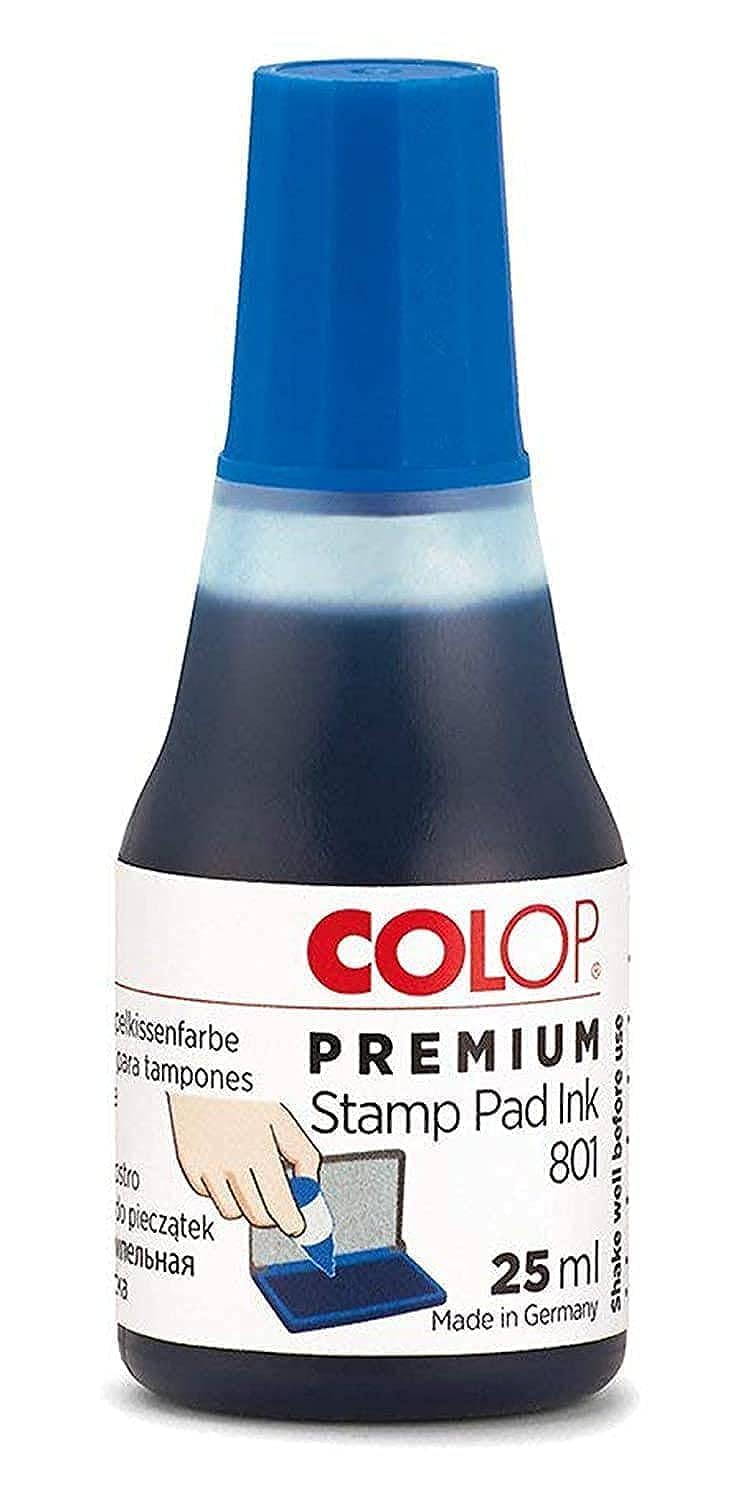 COLOP 801 Stamp Ink 25ml Blue