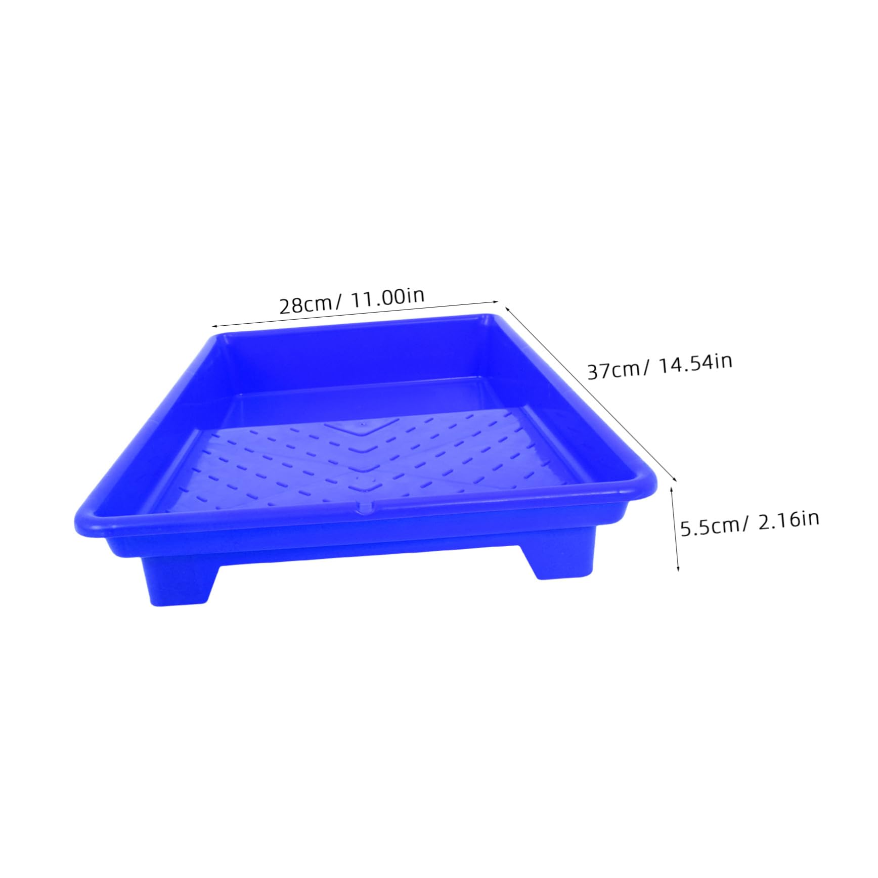 5 Szt. Plastikowych Tac Do Wałków Malarskich i Ergonomiczne Pojemniki Do Mieszania i Projektów DIY Łatwe Przechowywaniu