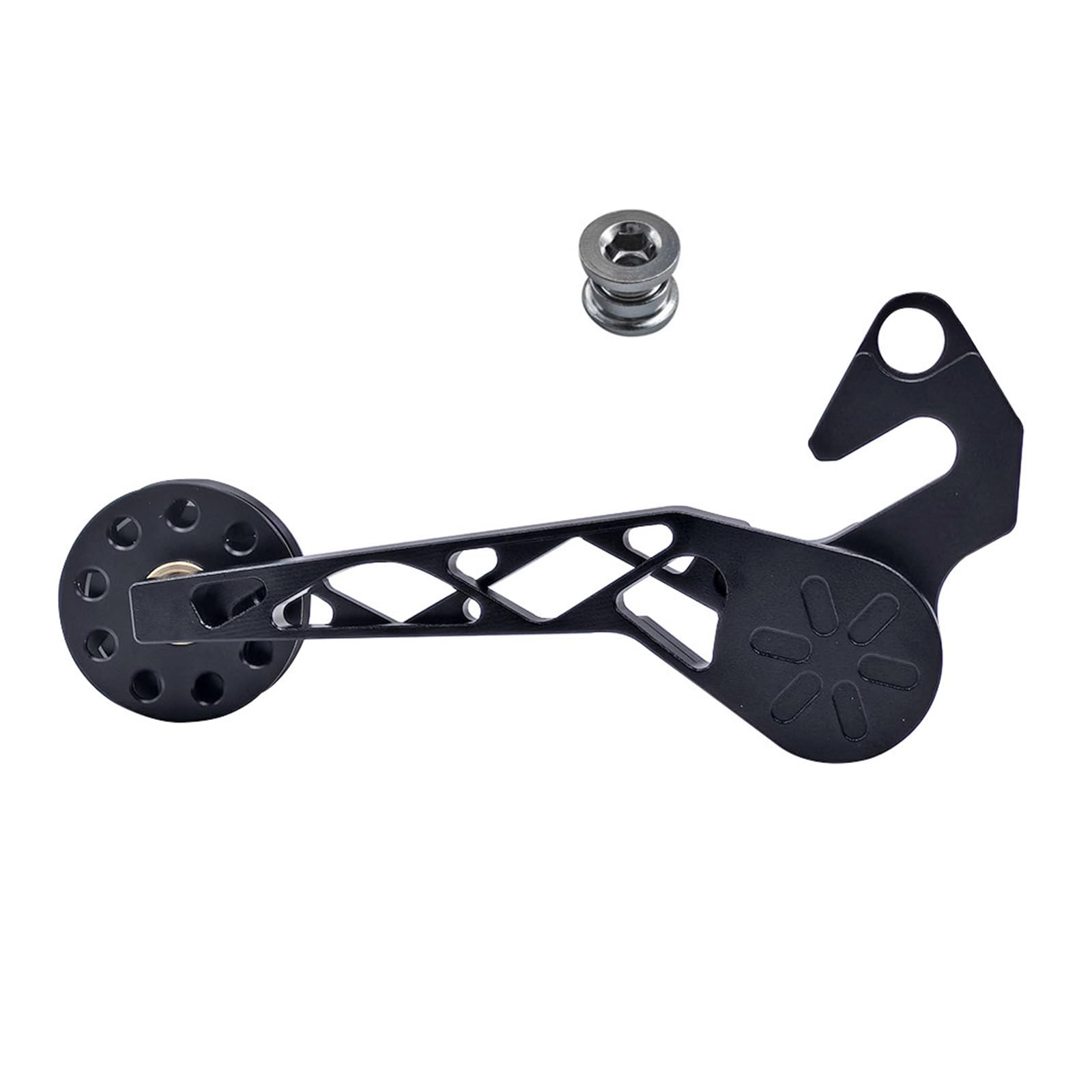 Fahrrad Umwerfer Kettenführung, 5/6 / 7-Gang Einsteller, Kettenspanner, Fahrrad Stabilisator, Fahrradführung, Fahrrad Einsteller, Reparatur und Wartungswerkzeug