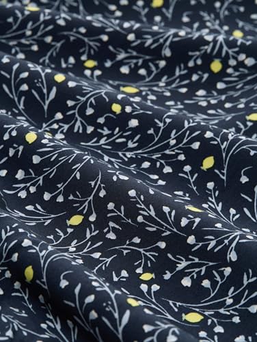Tom Tailor Damen 1049796 Bluse, 40264-Navy Small Leaves Design, 38 – Ansicht 6