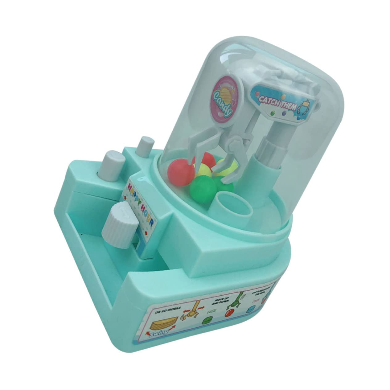 Labrimpclaw Crane Machine Candy Grabber Game Toy Grabber Machine