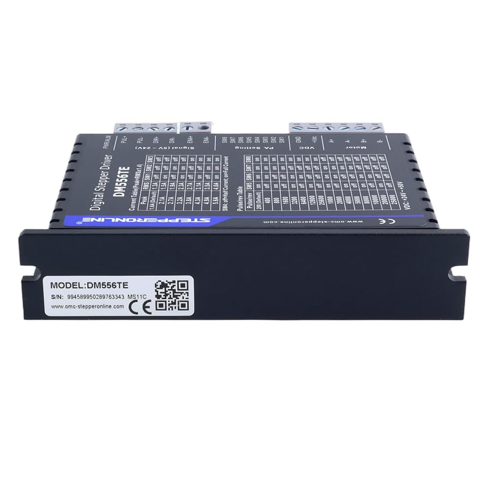 STEPPERONLINE Controlador paso a paso digital serie TE 1,8-5,6A 24-50VDC para motor Nema 23, 24