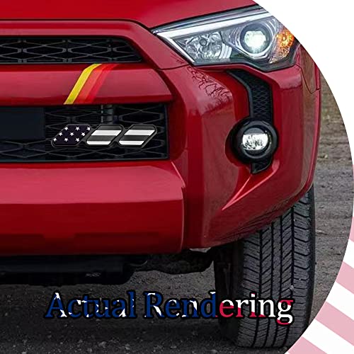 Image of Grille Decor Badge, Tri-Color Grille Insert Trims