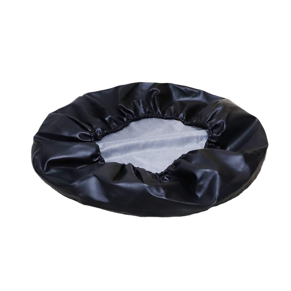Reserveradabdeckung PVC-Leder-Reservereifen-Abdeckungs-Fall-Schutz-Beutel-Beutel Reifentasche(15 Inch)
