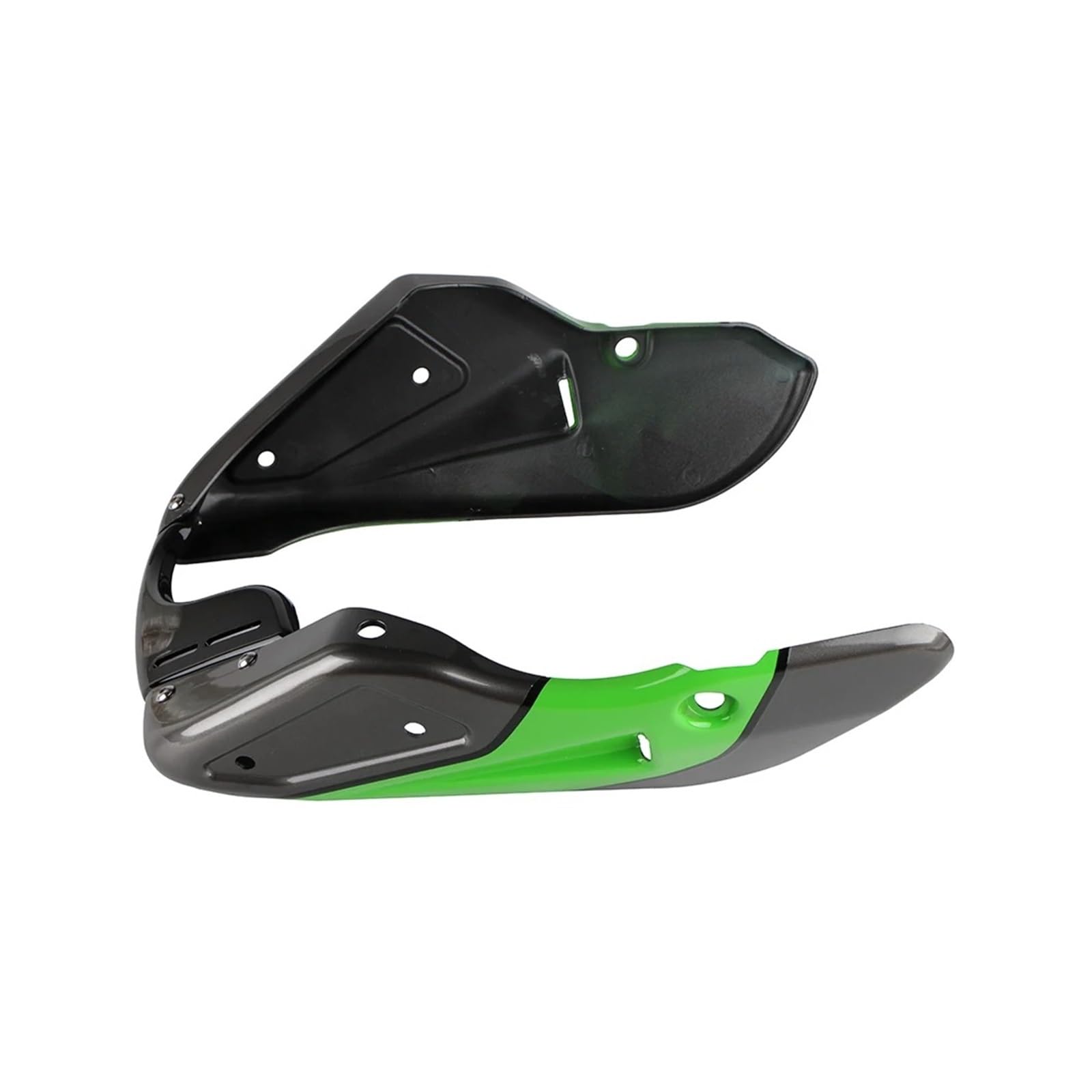 Protector Motor Cubre Carter para Kawasaki para Z900RS para Z900 RS para Cafe SE 2018-2024 Belly Pan Carenado Inferior Chasis Protector Motor Cubierta Protectora Escape(Green)
