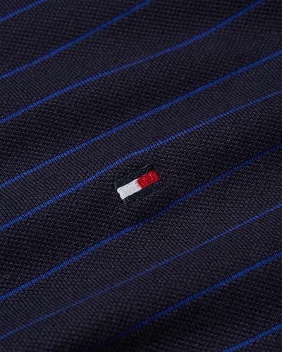 Tommy Hilfiger Men's Short Sleeve Casual Polo Shirts in Regular Fit with Stripe Designs2
