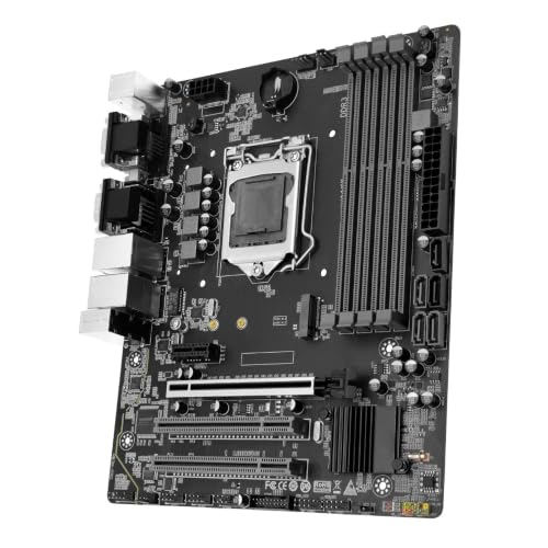 Carte mère H97M 1150 pour processeur Intel i7 et Xeon E3 avec support NVME M.2 rapide