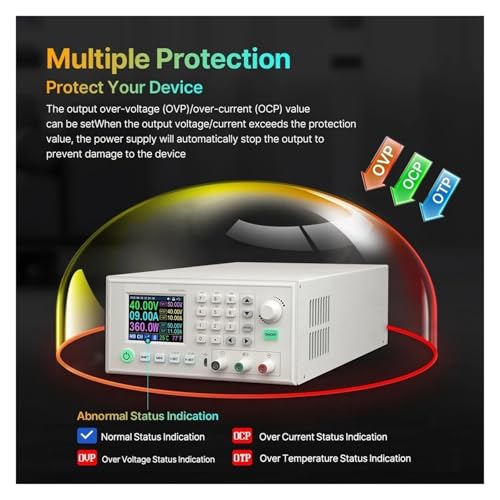 Alimentation à découpage CC variable et réglable avec contrôle numérique USB pour banc - 4