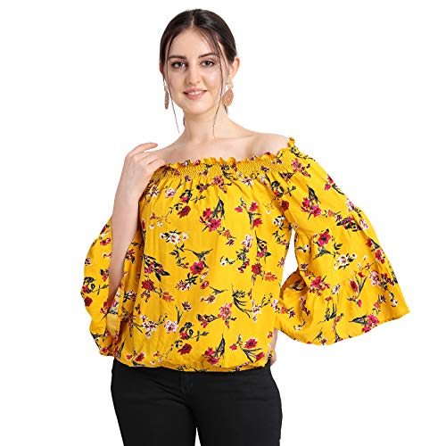 Image of OOMPH! Women's Crepe Off Shoulder Top