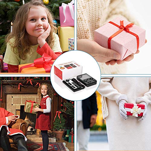 Handheld Game Console, Retro Mini Game Player with 500 Classic FC Games, 3.0 Inch Screen 800mAh Rechargeable Battery Portable Game Console Support TV Connection & Two Players for Kids Adults - Thumbnail 3