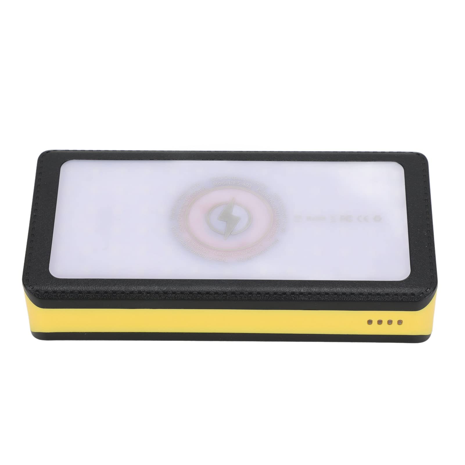Garosa Power Bank Solare, Caricabatterie Solare da 30000 MAh con 4 Uscite