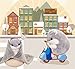 YunNasi 2 en 1 Hámster de Peluche con Manta Lindo Hámster Suave Almohada para Niños y Niñas Imagen de YunNasi 2 en 1 Hámster de Peluche con Manta Lindo Hámster Suave Almohada para Niños y Niñas